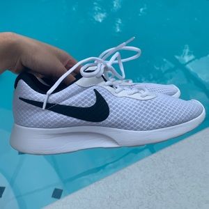 Nike white and black sneakers